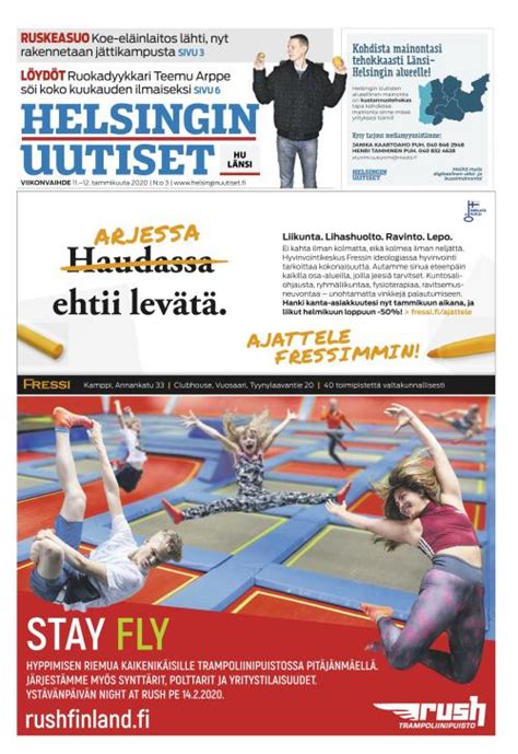 helsingin uutiset näköislehti.